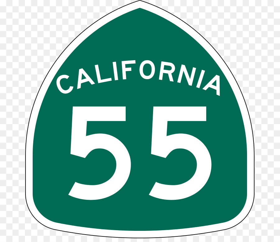 Ruta Del Estado De California 55，Ruta Del Estado De California 1 PNG