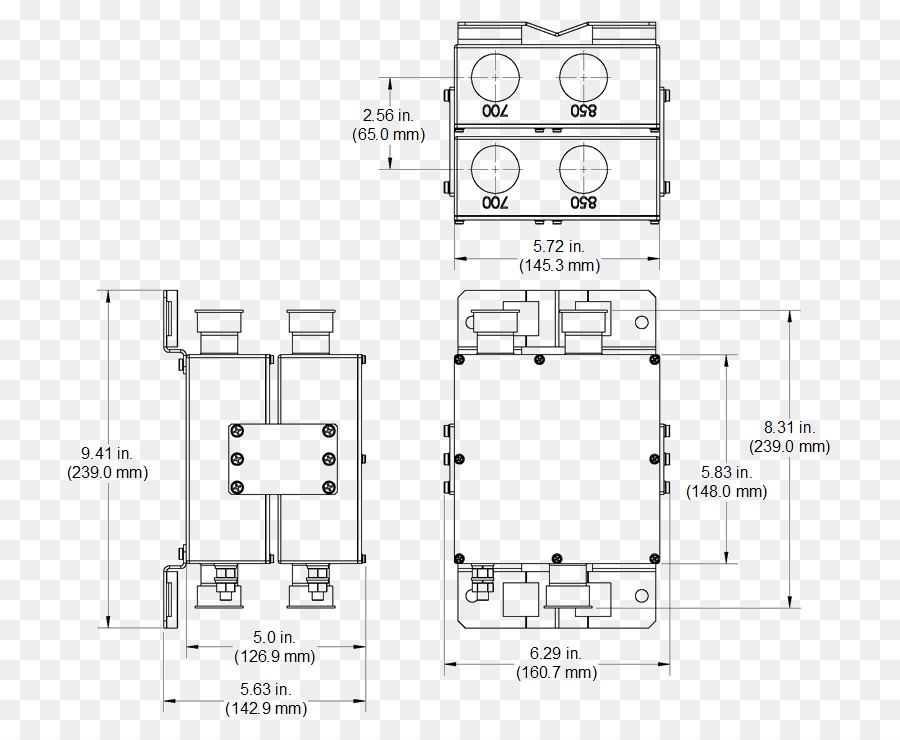 Plan De Piso，Dibujo Técnico PNG