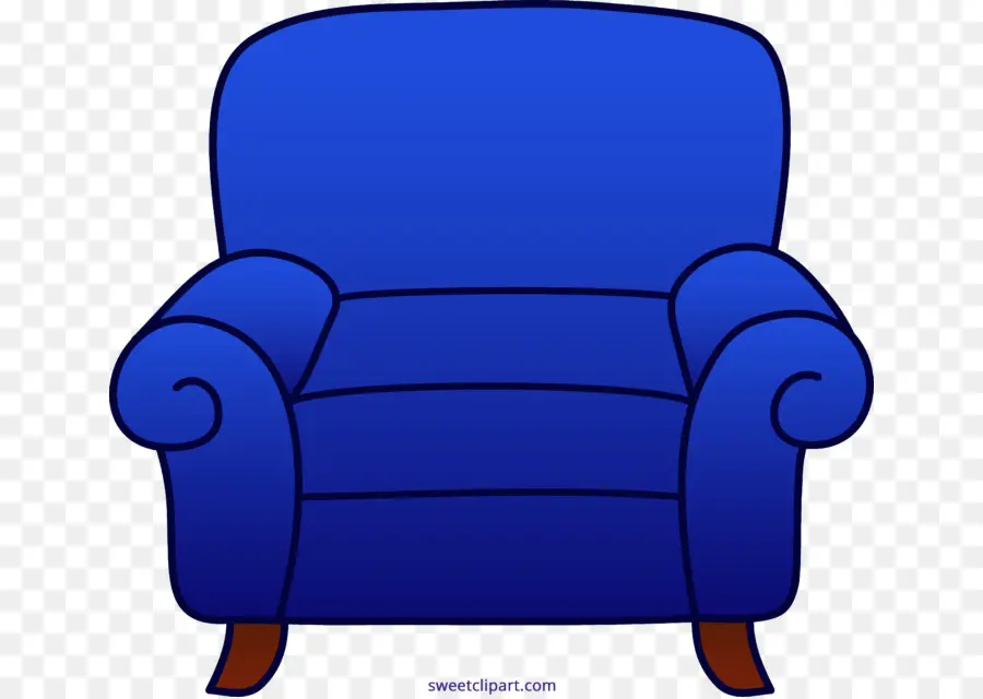 Silla Azul，Asiento PNG