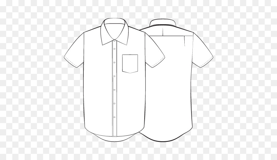 Camisa De Vestir，Collar PNG