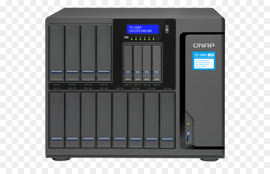 Qnap Highcapacity 16bay Xeon D Super Nas Con Un Rendimiento Excepcional Ts1685d，Qnap Systems Inc PNG