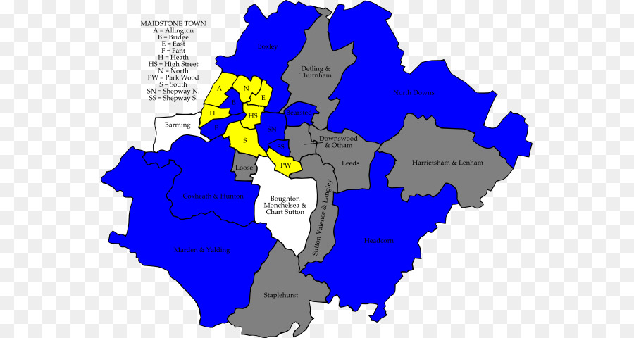 Maidstone，Maidstone Ayuntamiento Municipal De Las Elecciones PNG