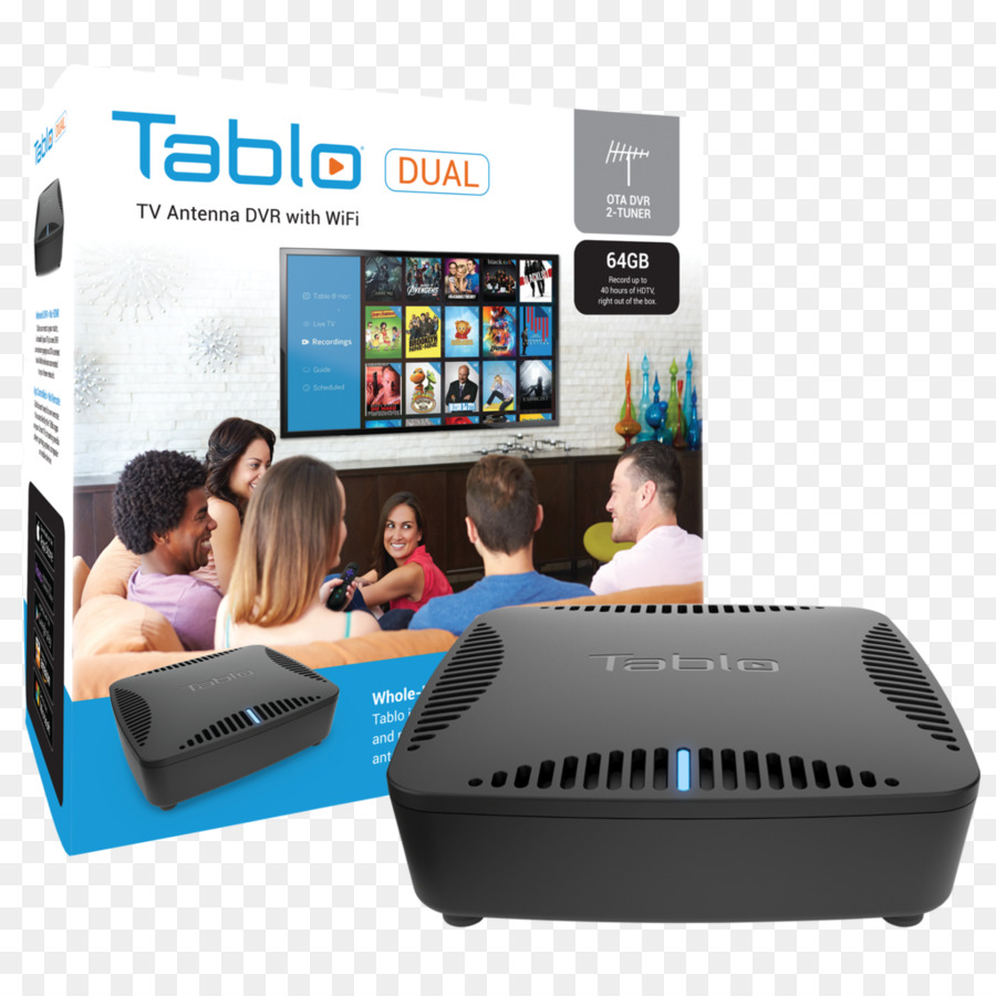 Tablo，Tablo De Doble Ota Dvr Para El Cable De Cortadores De 64 Gb Con Wifi Para El Uso Con Hd PNG