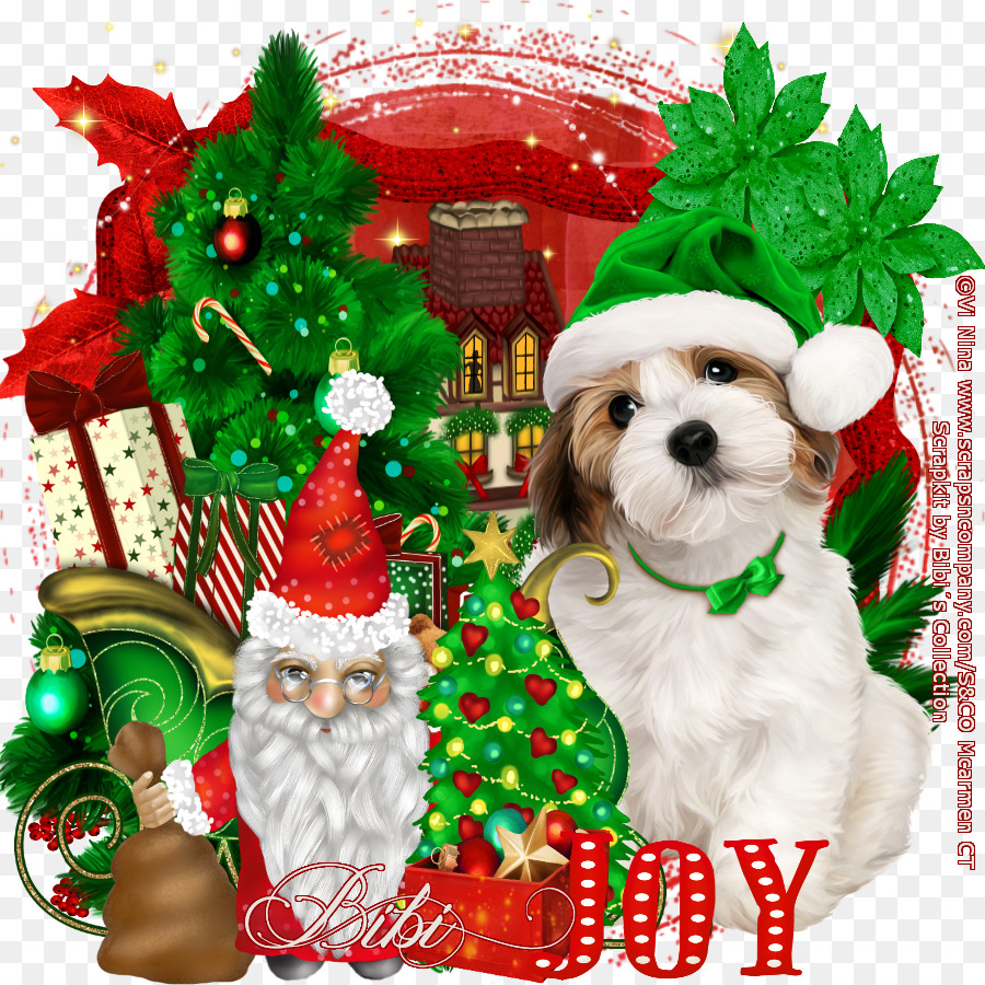 Raza De Perro，Adorno De Navidad PNG