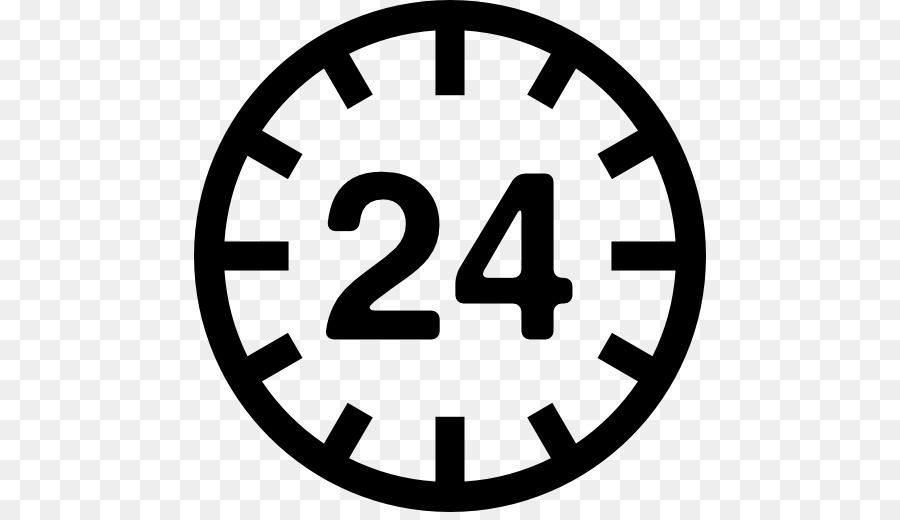 24 Horas，Reloj PNG