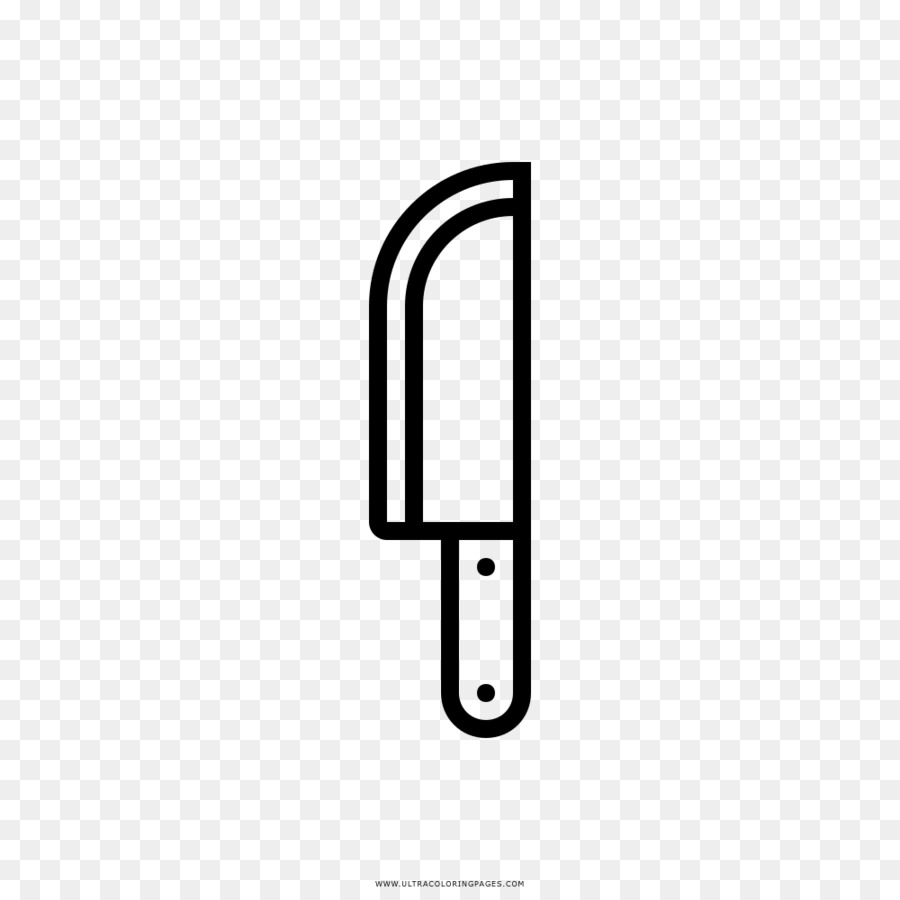 Cuchillo，Libro Para Colorear PNG