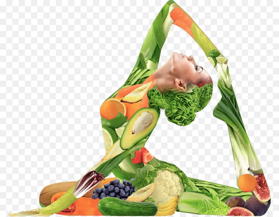 Postura De Yoga Vegetal，Saludable PNG