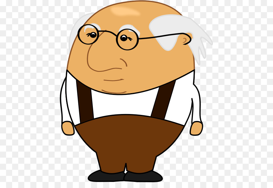 Abuelo De Dibujos Animados，Anciano PNG