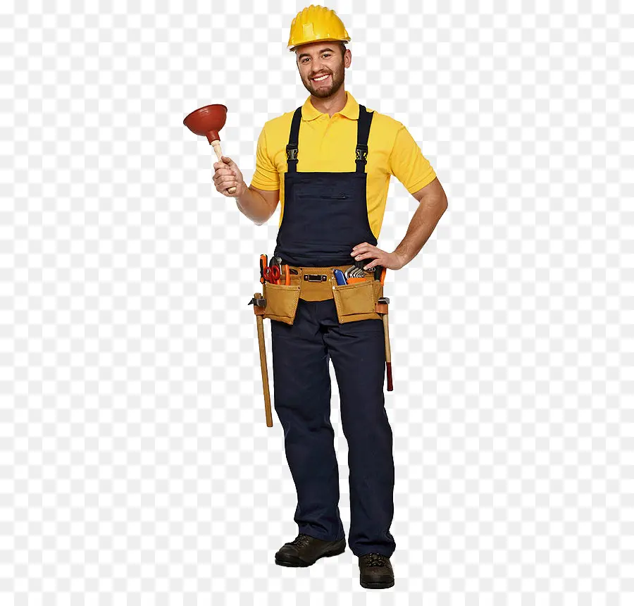 Trabajador De La Construcción，Rooter Drain Experto PNG