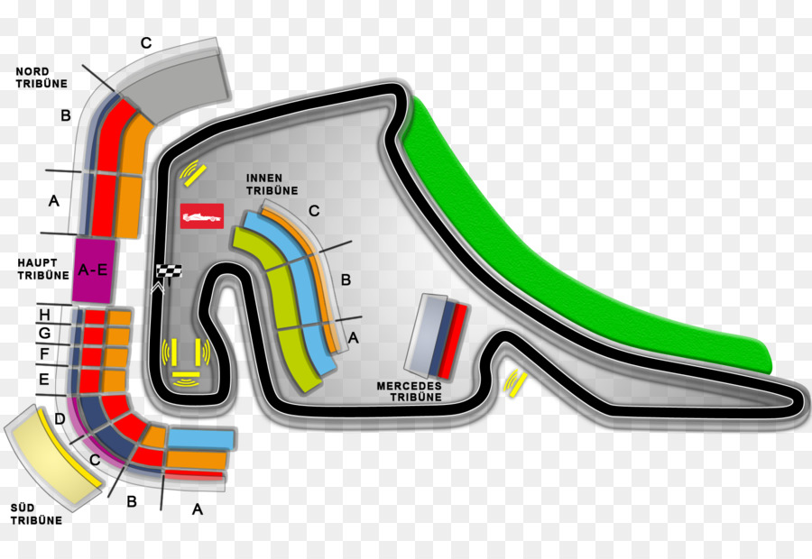 Gran Premio De Alemania，Circuito De Hockenheim PNG