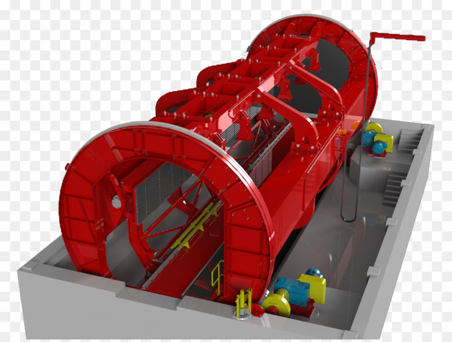 Maquina Industrial，Rojo PNG