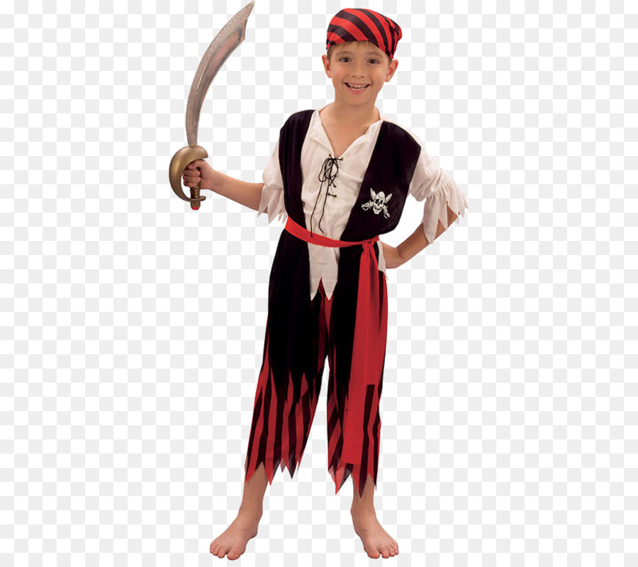 Disfraz De Pirata，Niño PNG