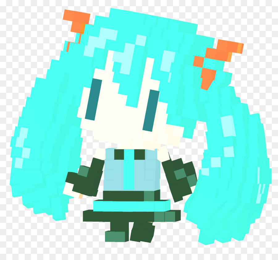 Hatsune Miku，Azul De Bromotimol PNG