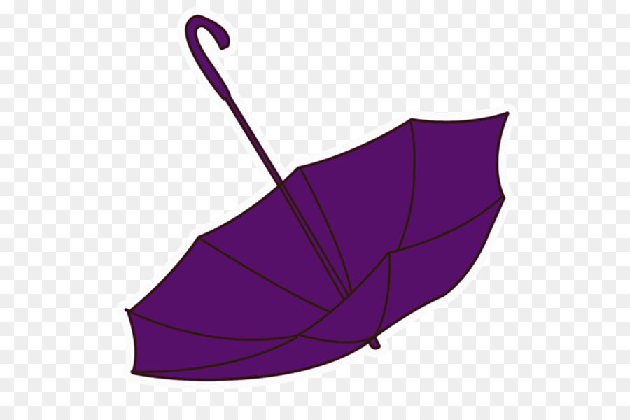 Paraguas，Morado PNG