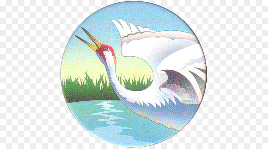 Pájaro Grulla，Blanco PNG