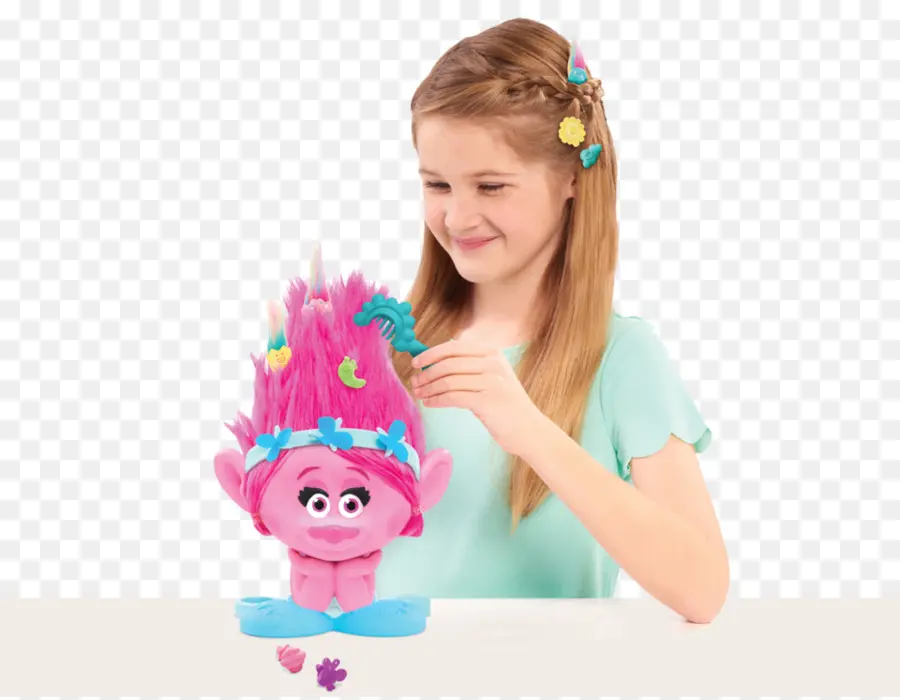 Niña Con Muñeco Troll，Juguete PNG