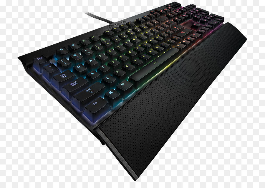 Teclado De La Computadora，Corsair Gaming K55 Rgb PNG