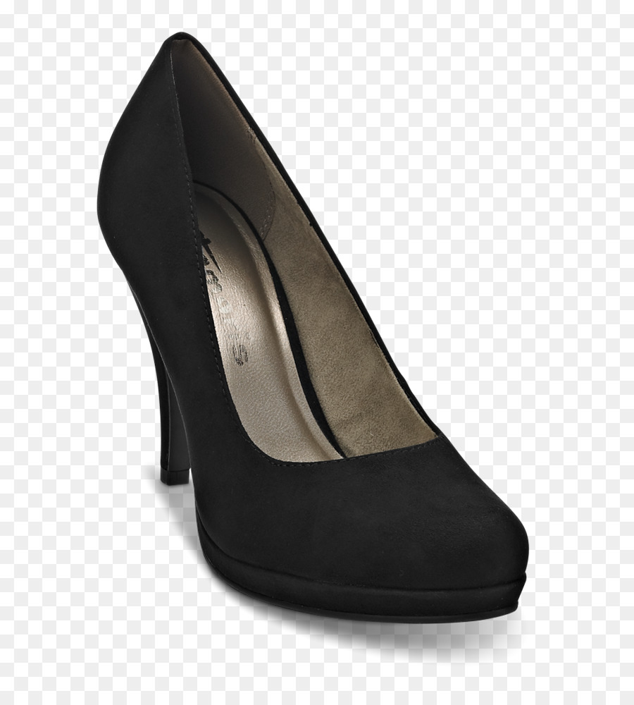 Tacón Alto Negro，Zapato PNG