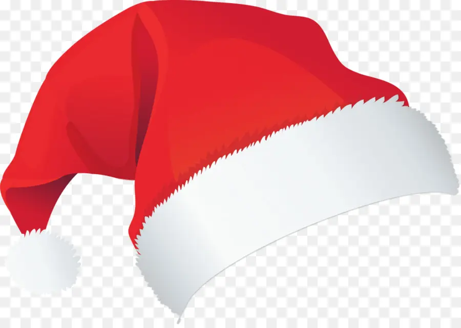 Gorro De Papá Noel，Rojo PNG