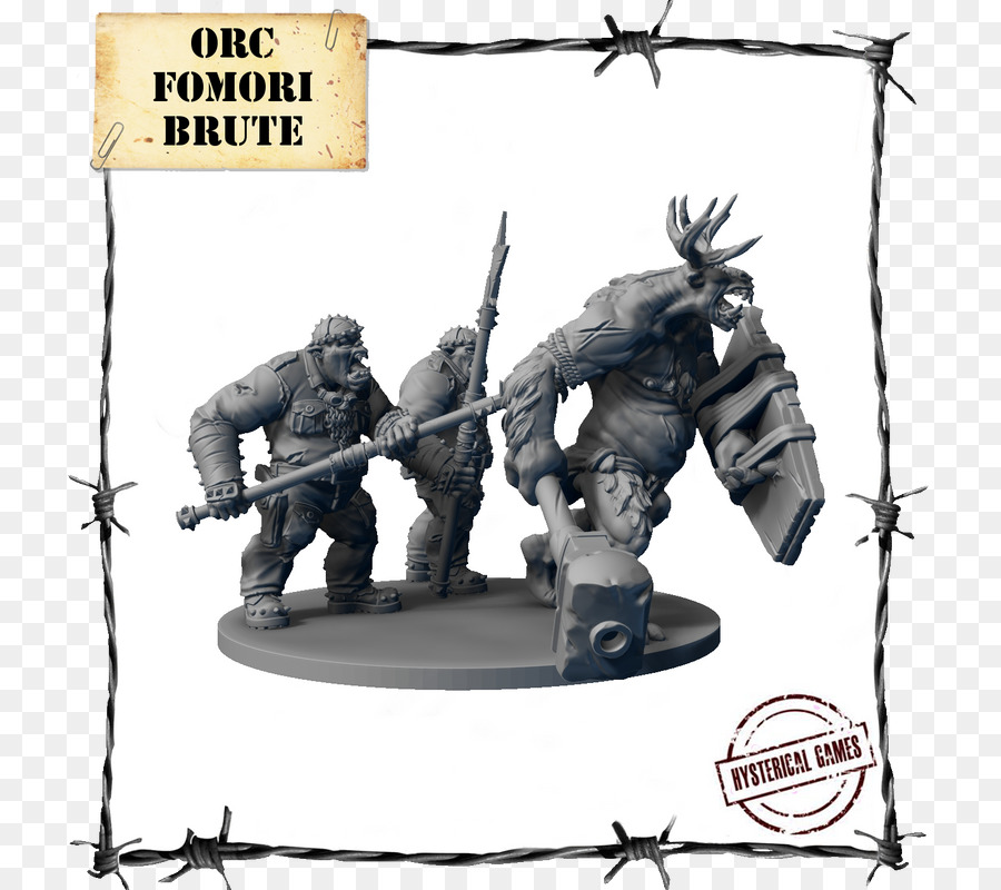 Orc，Miniatura De Wargaming PNG