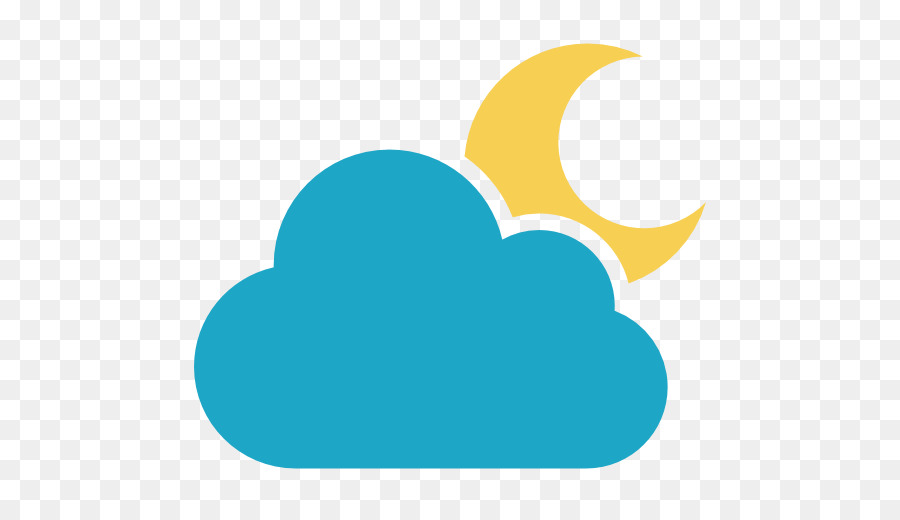 Nube，Luna PNG