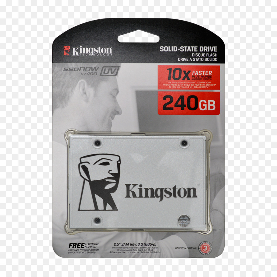 Solidstate Unidad，Kingston Ssdnow Uv400 PNG