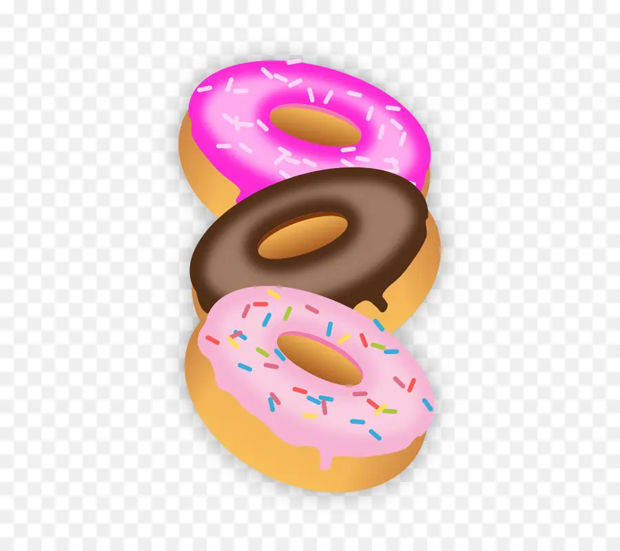 Donuts，Pastel De Cumpleaños PNG