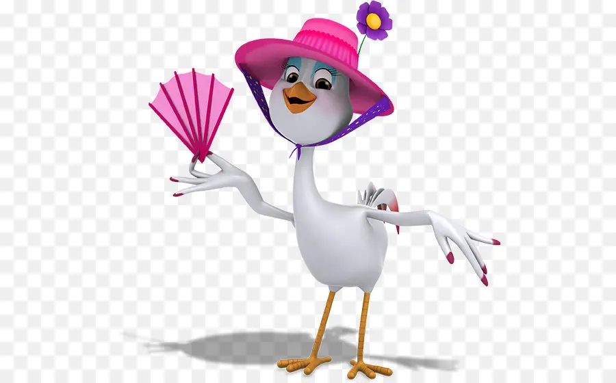 Pájaro Animado，Sombrero PNG