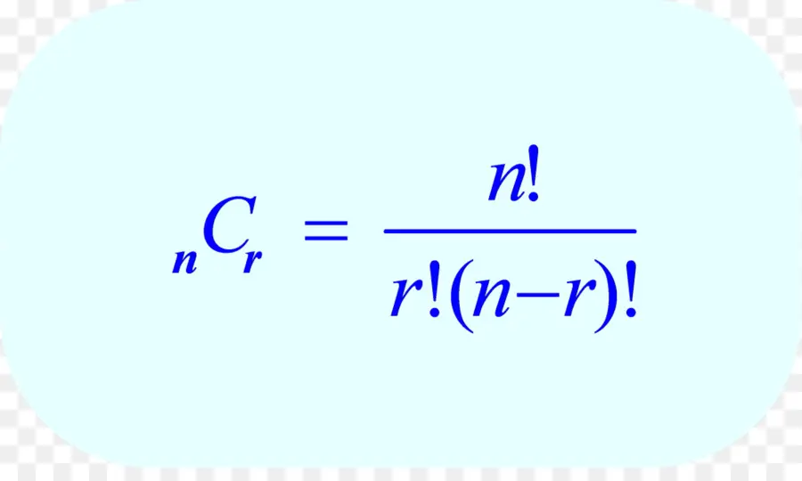 Permutación，Combinación PNG