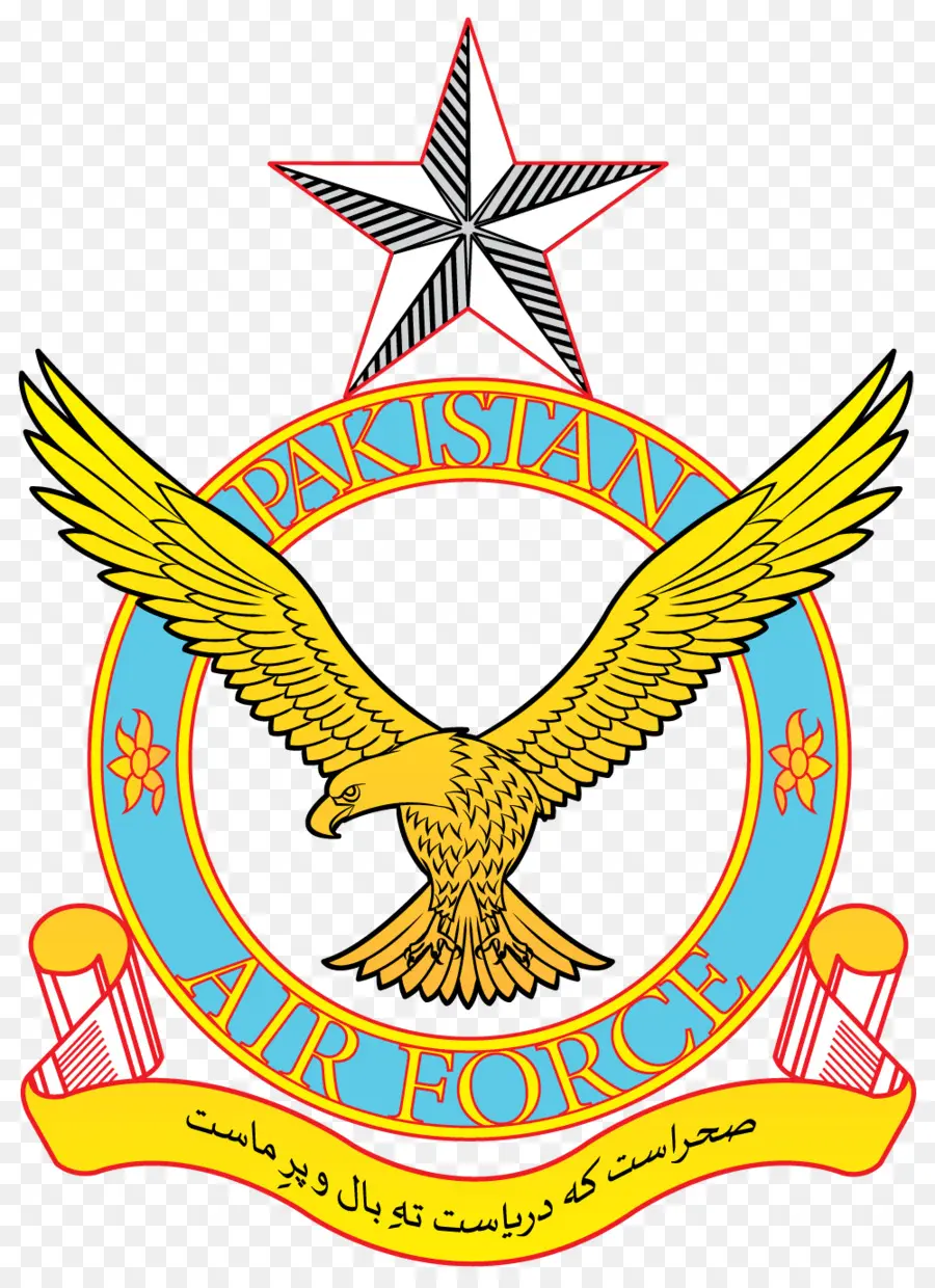 Emblema De La Fuerza Aérea De Pakistán，águila PNG