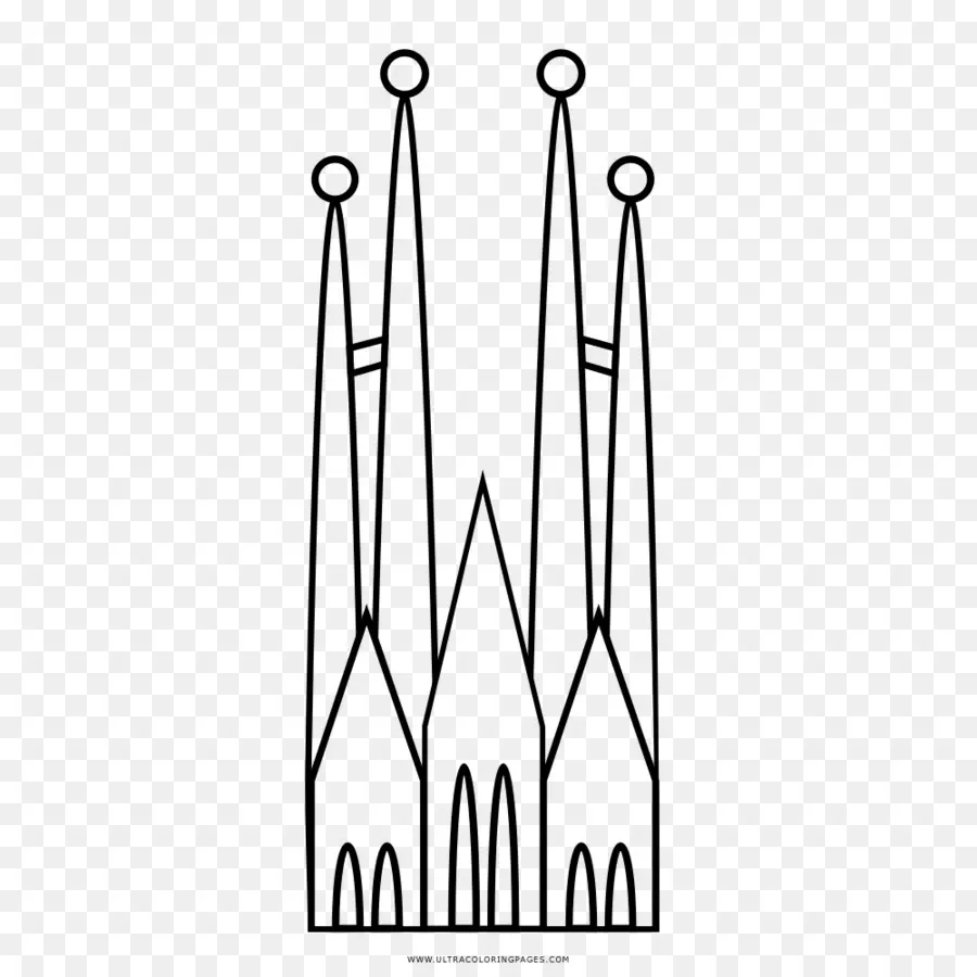 La Sagrada Familia，Dibujo PNG