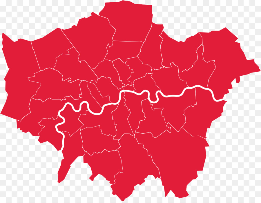 Mapa Rojo，Londres PNG