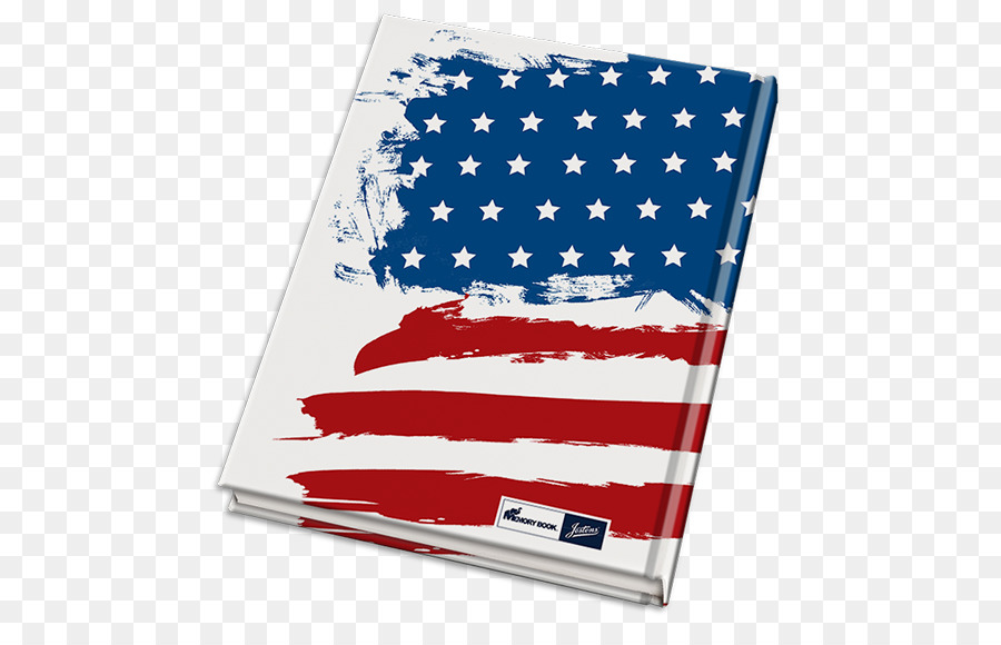 Cuaderno De La Bandera Americana，Estrellas PNG