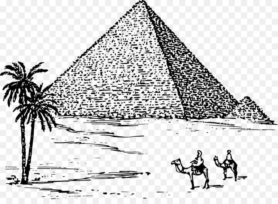 Las Pirámides De Egipto，Complejo De Pirámides De Giza PNG