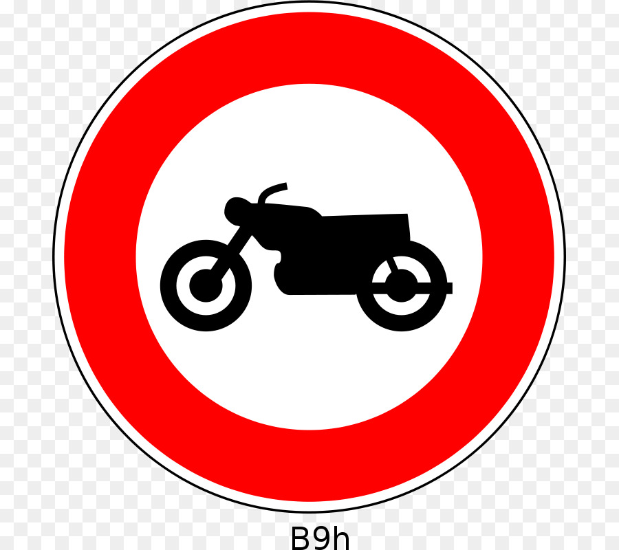 Señal De Tráfico，Motocicleta PNG