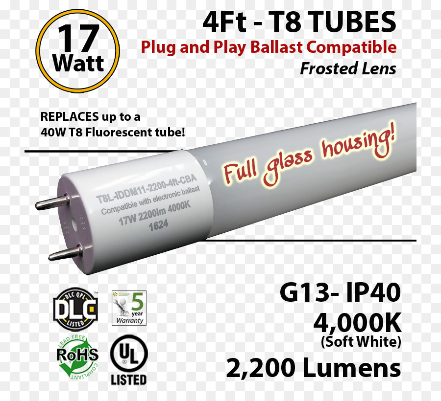 La Luz，Tubo De Led PNG