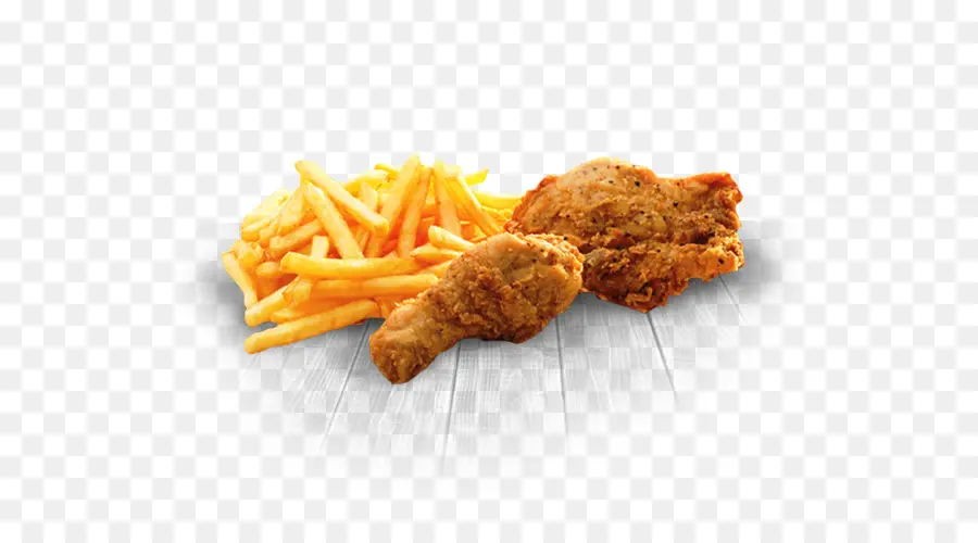 Las Papas Fritas，Nugget De Pollo PNG