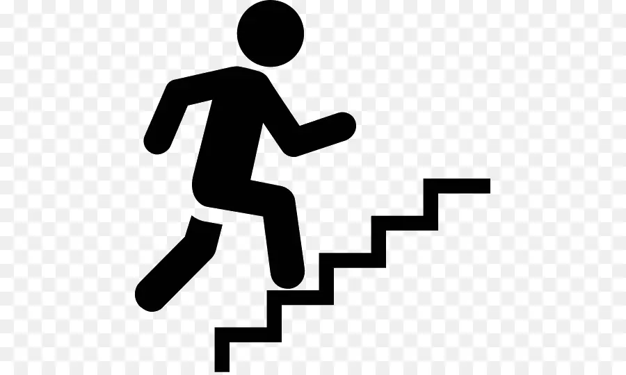 Persona Subiendo Escaleras，Progreso PNG