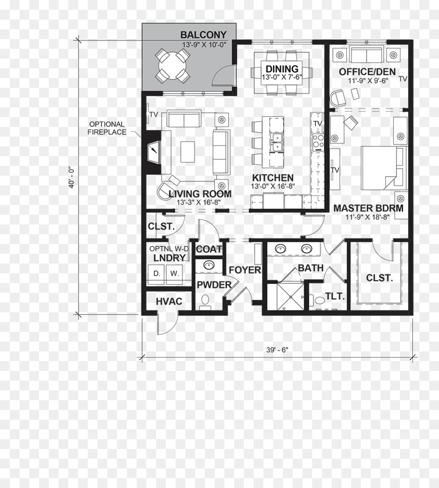 Plan De Piso，Diagrama De PNG