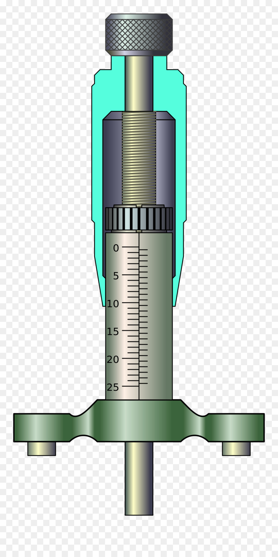 Herramienta，Micrómetro PNG