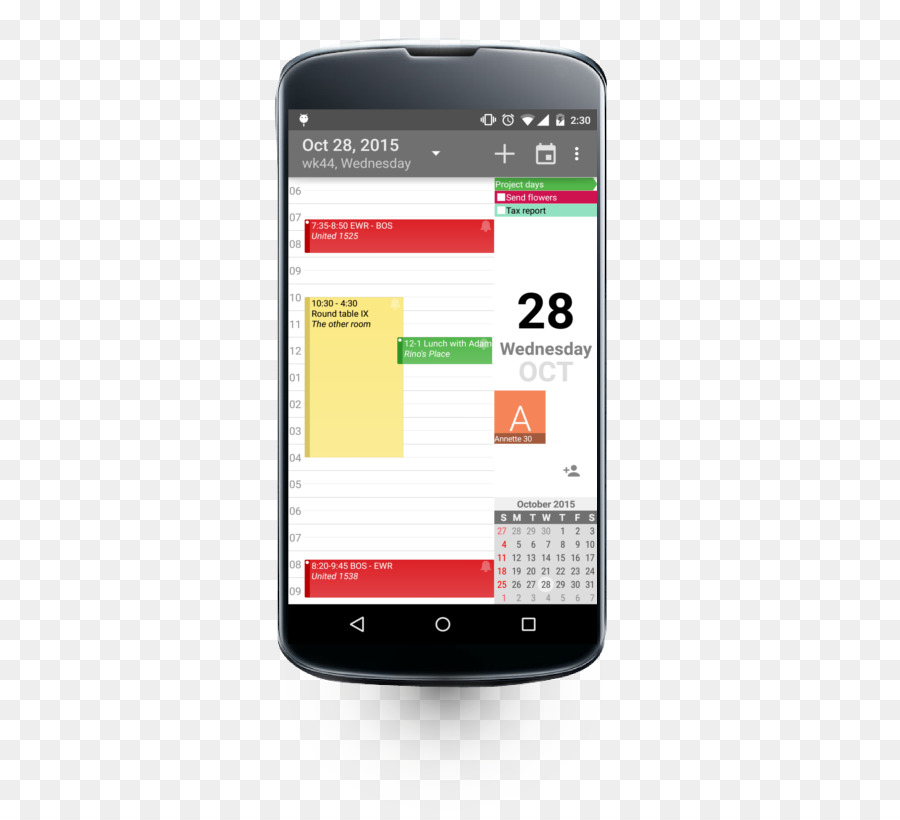 Android，Calendario PNG