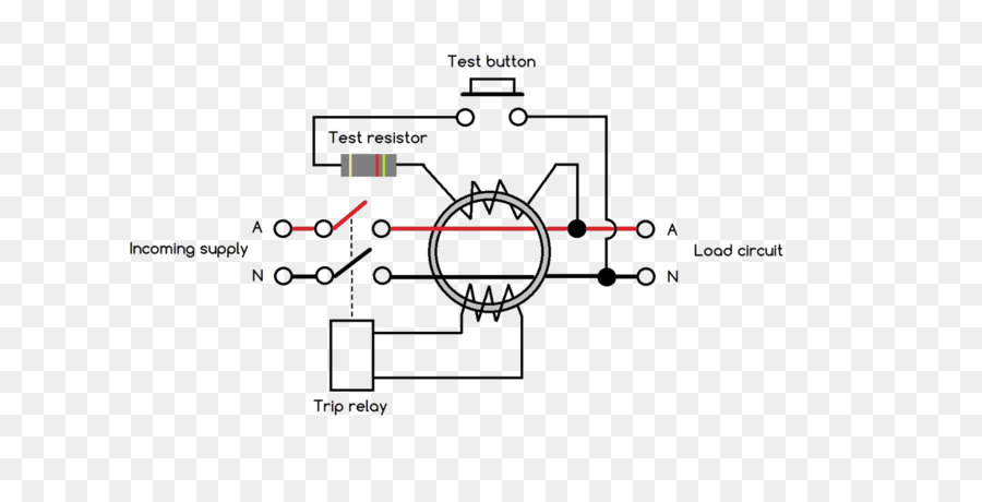 Electricidad，Residualcurrent Dispositivo PNG