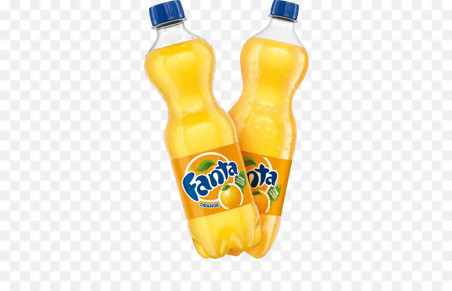 Botellas De Fanta，Naranja PNG