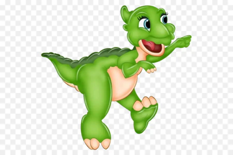 Dinosaurio Verde，Dibujos Animados PNG