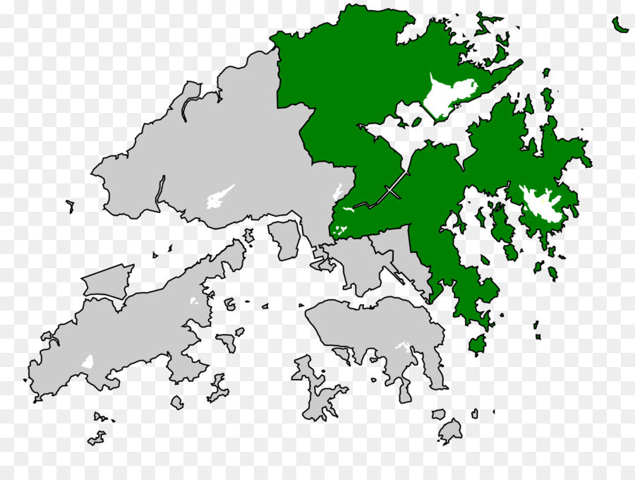 Hong Kong，Mapa PNG