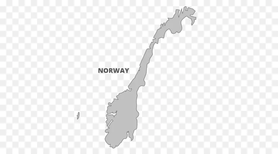 Noruega，Mapa PNG