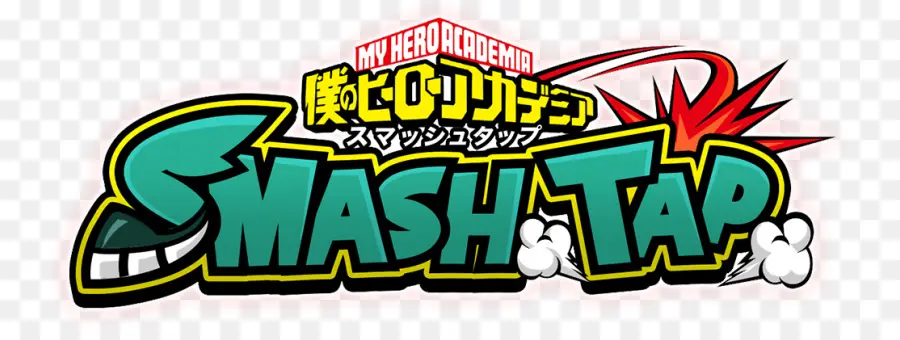 Logotipo De Smash Tap，Mi Héroe Academia PNG