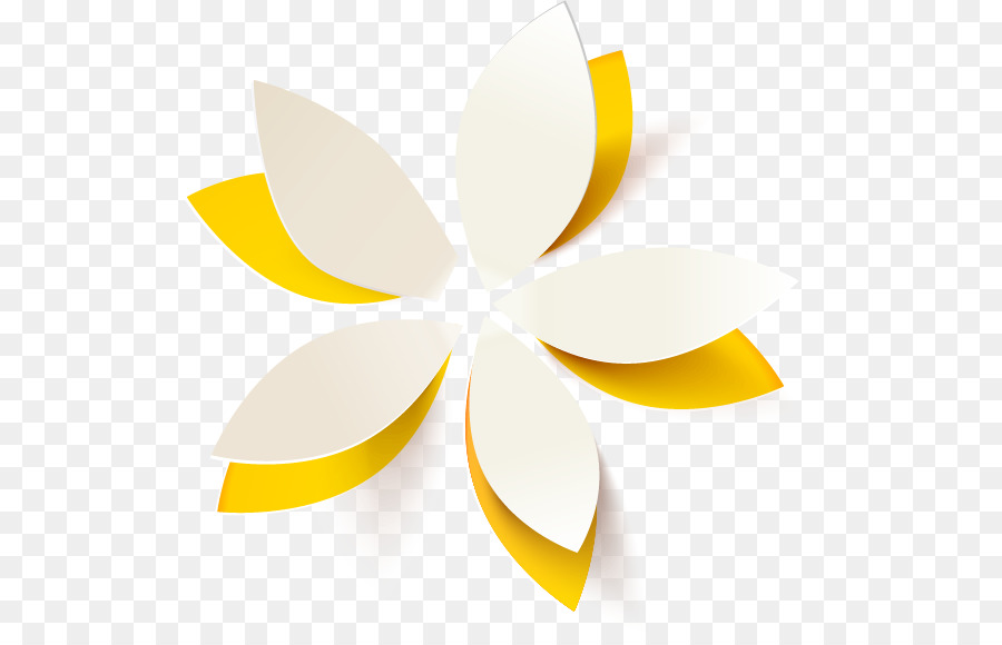 Flor De Papel，Amarillo PNG