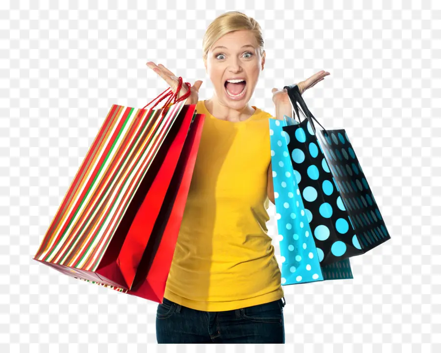 Compras，Mujer PNG