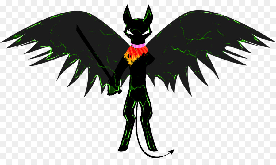 Demonio，Verde PNG